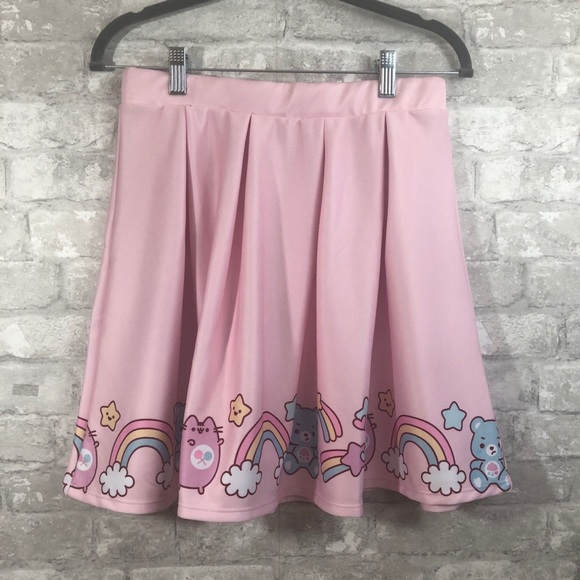 Carebear x Pusheen Pink Skirt - Picture 3 of 5